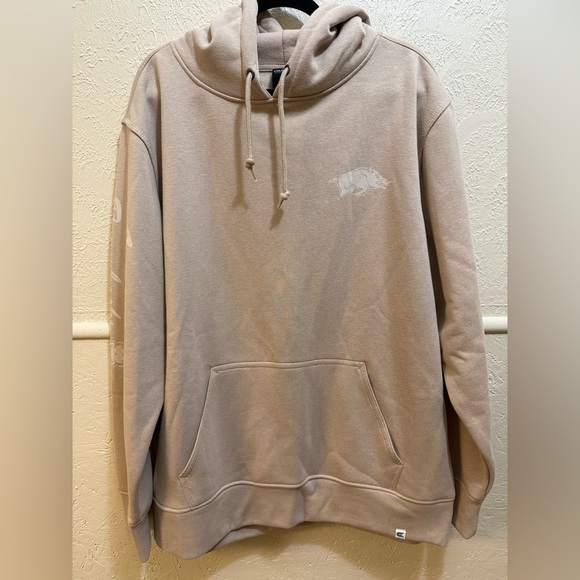 Colosseum University of Arkansas Razorbacks Tan Hoodie Men’s XXL NWT - Picture 1 of 8